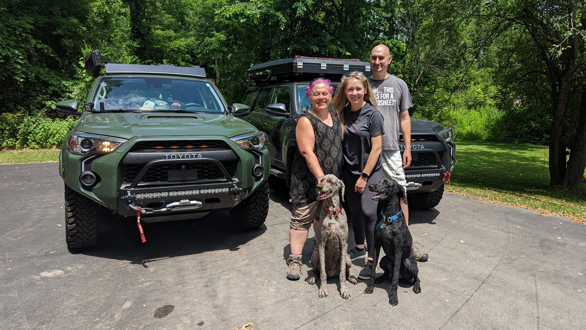 Family adventure portrait